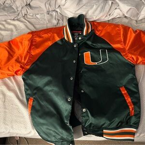 Miami Hurricanes Varsity Jacket